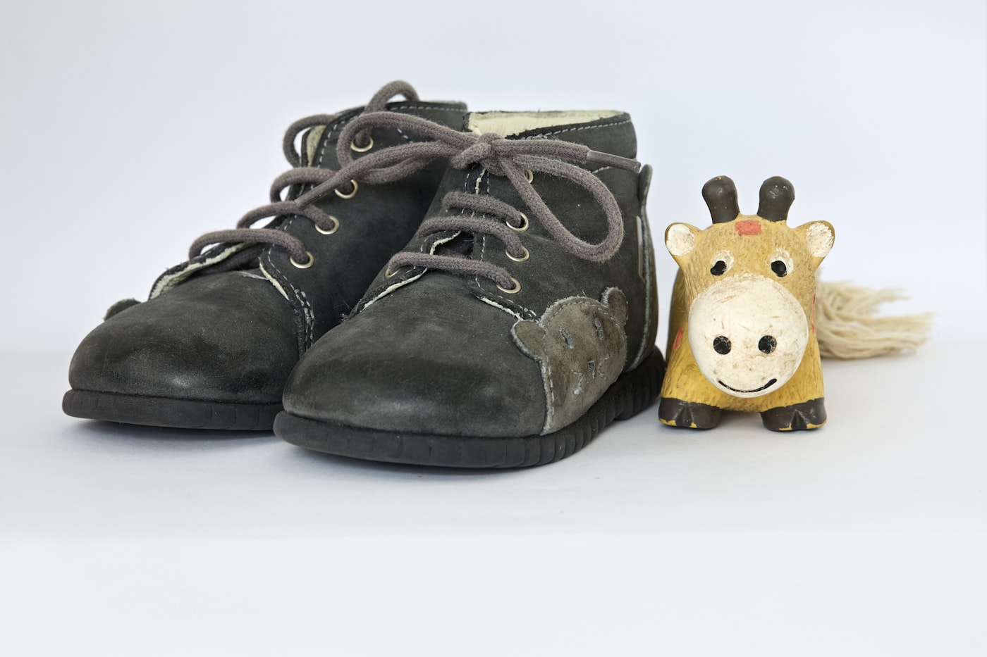 Toddler Grey Suede Boots, kids' shoes