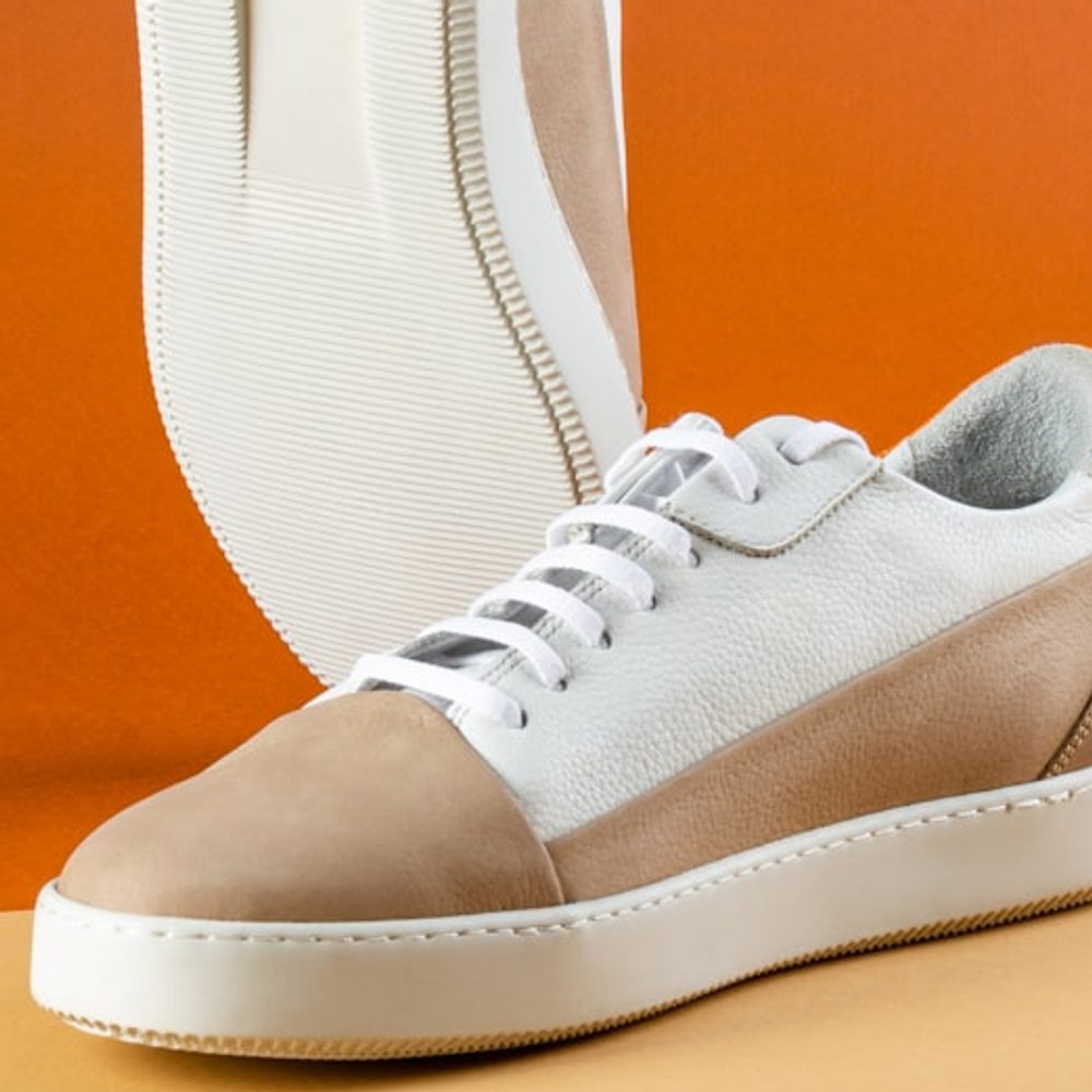 Casual White Sneakers, detail view 2